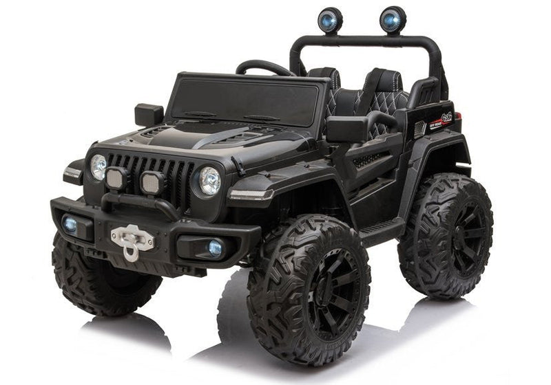12V Children's Ride-On Jeep with Rubber Tires, 4WD, and Wireless Control