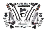 7 Inch Lift Kit w/ 4-Link | FOX 2.5 Performance Elite Coilover Conversion | Ford F250/F350 Super Duty (23-26) 4WD | Diesel BDS Suspension