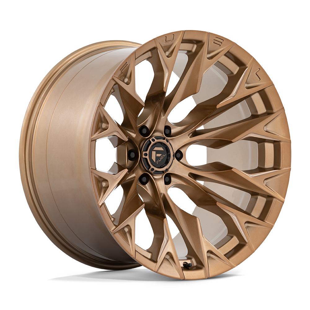 Fuel Offroad Flame Platinum Bronze 22x12-44mm offset 6x139.7 bolt pattern