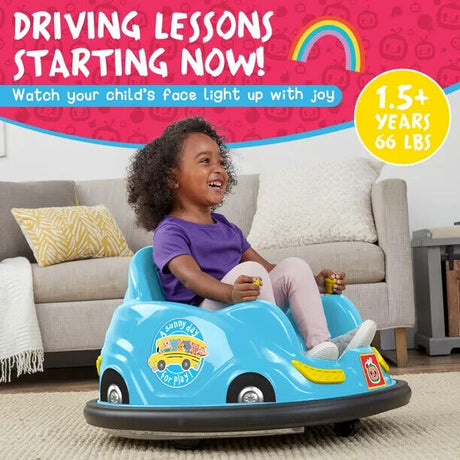 Flybar 6V Electric Bumper Car Ride-On with Charger Included