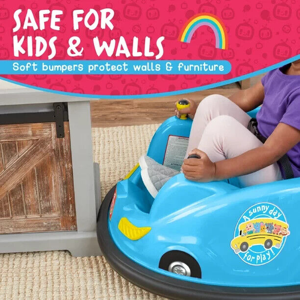 Flybar 6V Electric Bumper Car Ride-On with Charger Included