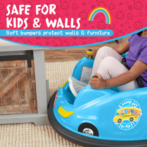 Flybar Electric Bumper Car Ride On with 6V Battery and Charger Included