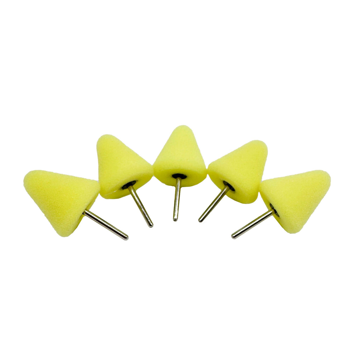 1/8" Shank Foam Polishing Bits: 5 Pack