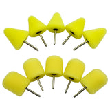 1/8" Shank Foam Polishing Bits: 5 Pack