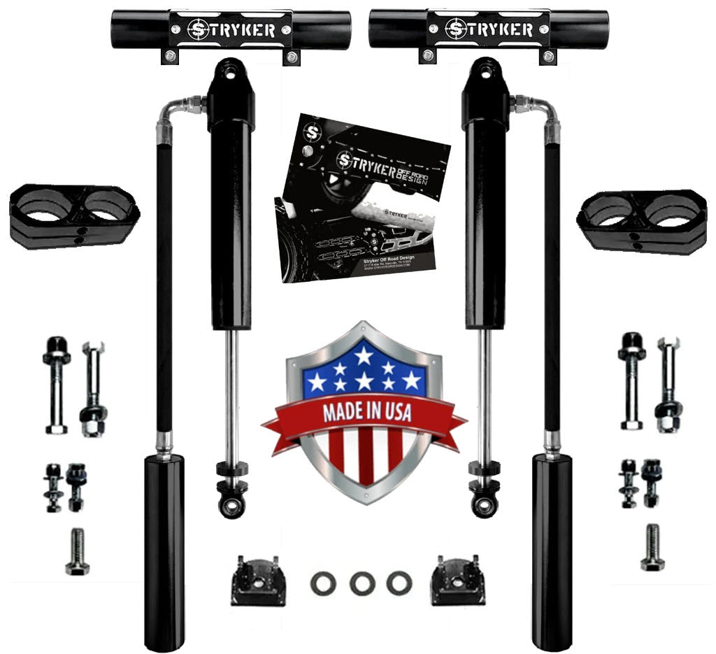 2.5" F450 REAR - Reservoir Shock Kit for 10" to 12" lifted 2017 to 2022 Super Duty Stryker Off Road Design