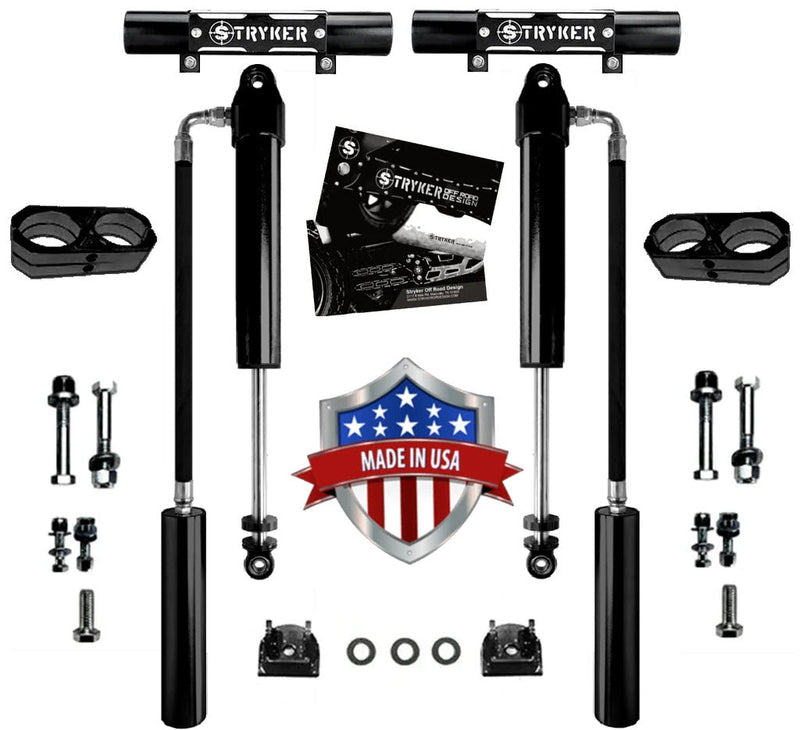 2.5" F450 REAR - Reservoir Shock Kit for 10" to 12" lifted 2017 to 2022 Super Duty Stryker Off Road Design