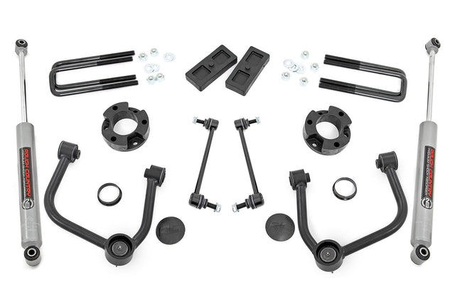 Rough Country 3.5 Inch Suspension Lift Kit Ford Ranger 2024-2026