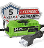 FORM 24 Volt Battery Charger for Forklift, Electric Pallet Jack, Floor Scrubber - 24V 25A FORM Charge