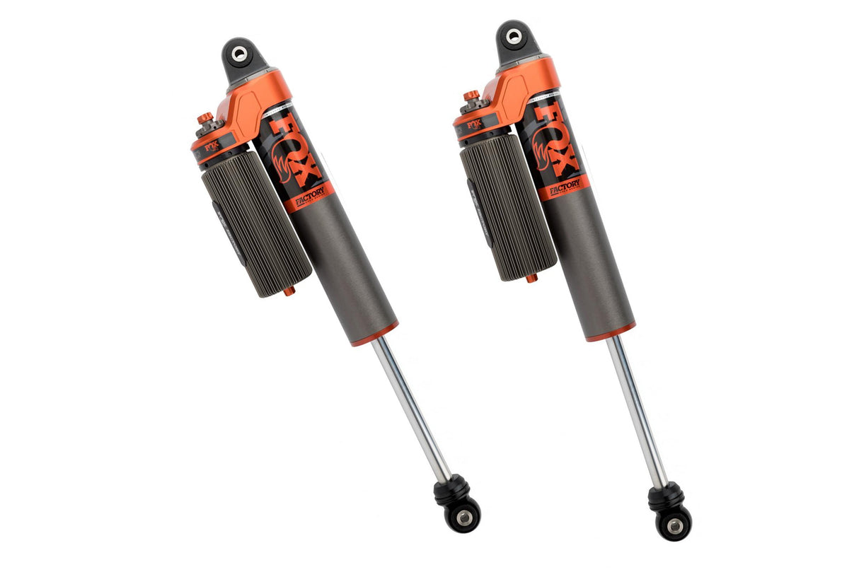 FOX 3.0 Internal Bypass Piggyback Rear Shocks Adjustable | Factory Race | 3.5-4.5 Inch Lift | Jeep Wrangler JL (18-26) FOX