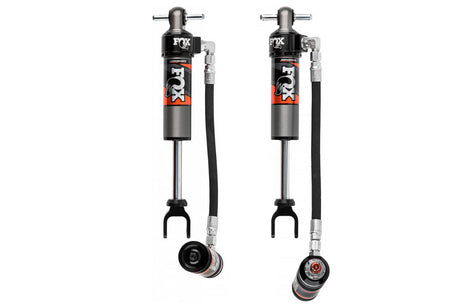 FOX 2.5 Front Shocks w/ DSC Reservoir Adjuster | 1.5-2.5 Inch Lift | Performance Elite Series | Chevy Silverado and GMC Sierra 2500HD / 3500HD (20-26) FOX