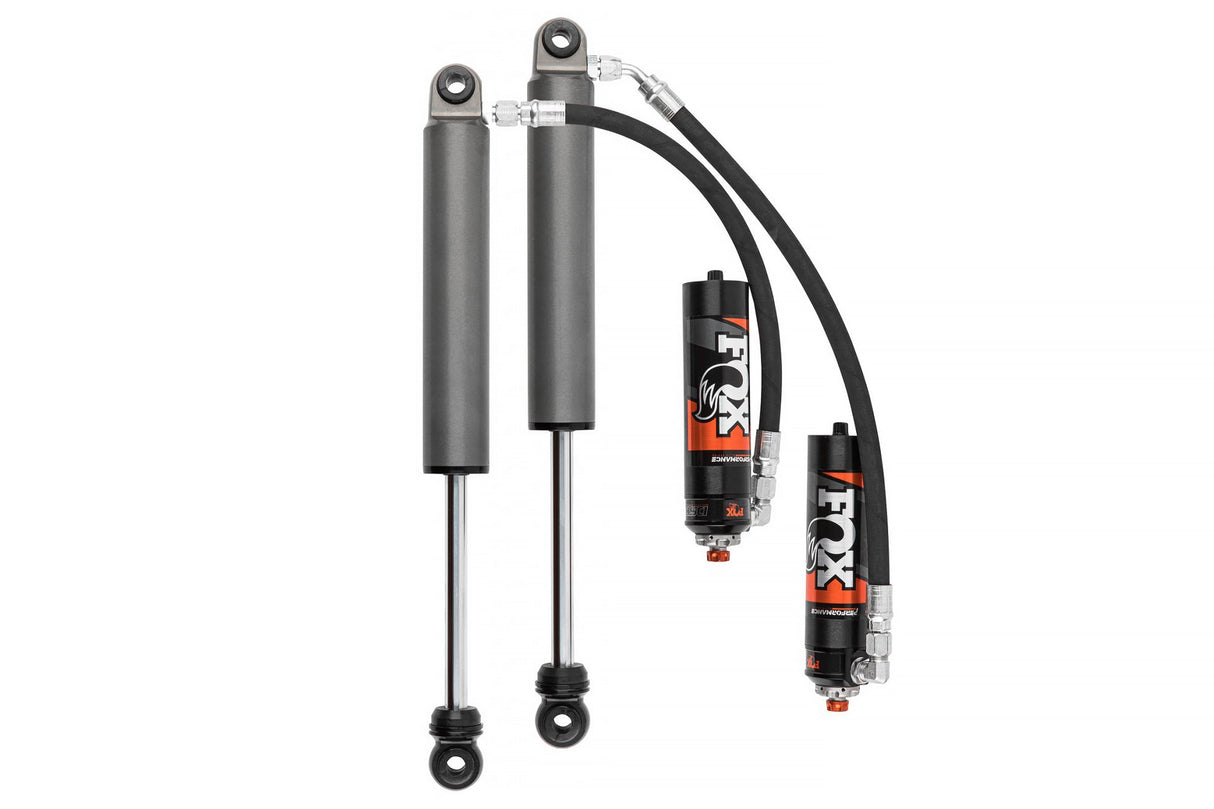 FOX 2.5 Rear Shocks w/ DSC Reservoir Adjuster | 2.5-4 Inch Lift | Performance Elite Series | Chevy Silverado and GMC Sierra 1500 (19-26) FOX