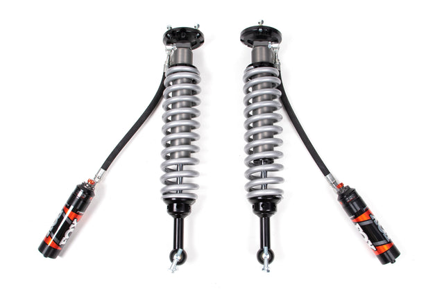 FOX 2.5 Coilover Shocks w/ DSC Reservoir Adjuster | 4 Inch Lift | Performance Elite Series | Ford F150 (15-25) 4WD FOX