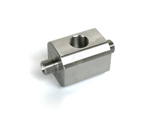 Fleece FPE-34196 Dual Pump Kit Junction Block with Rail Sensor Port, 2007.5-2016 Dodge 6.7L Cummins Fleece Performance