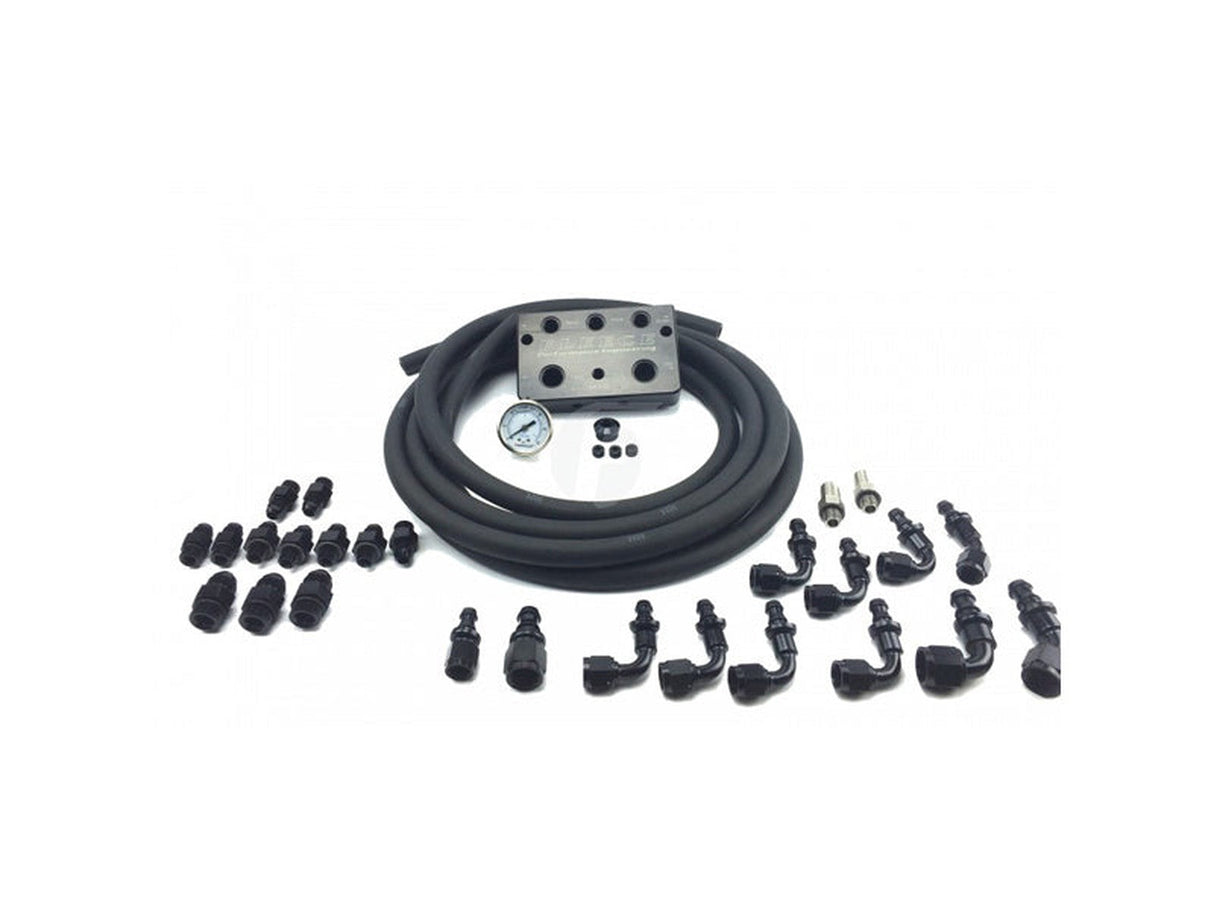Fleece FPE-CRR-20-0806 Regulated Return Fuel Distribution Block, 2007.5-2018 Dodge 6.7L Cummins Fleece Performance