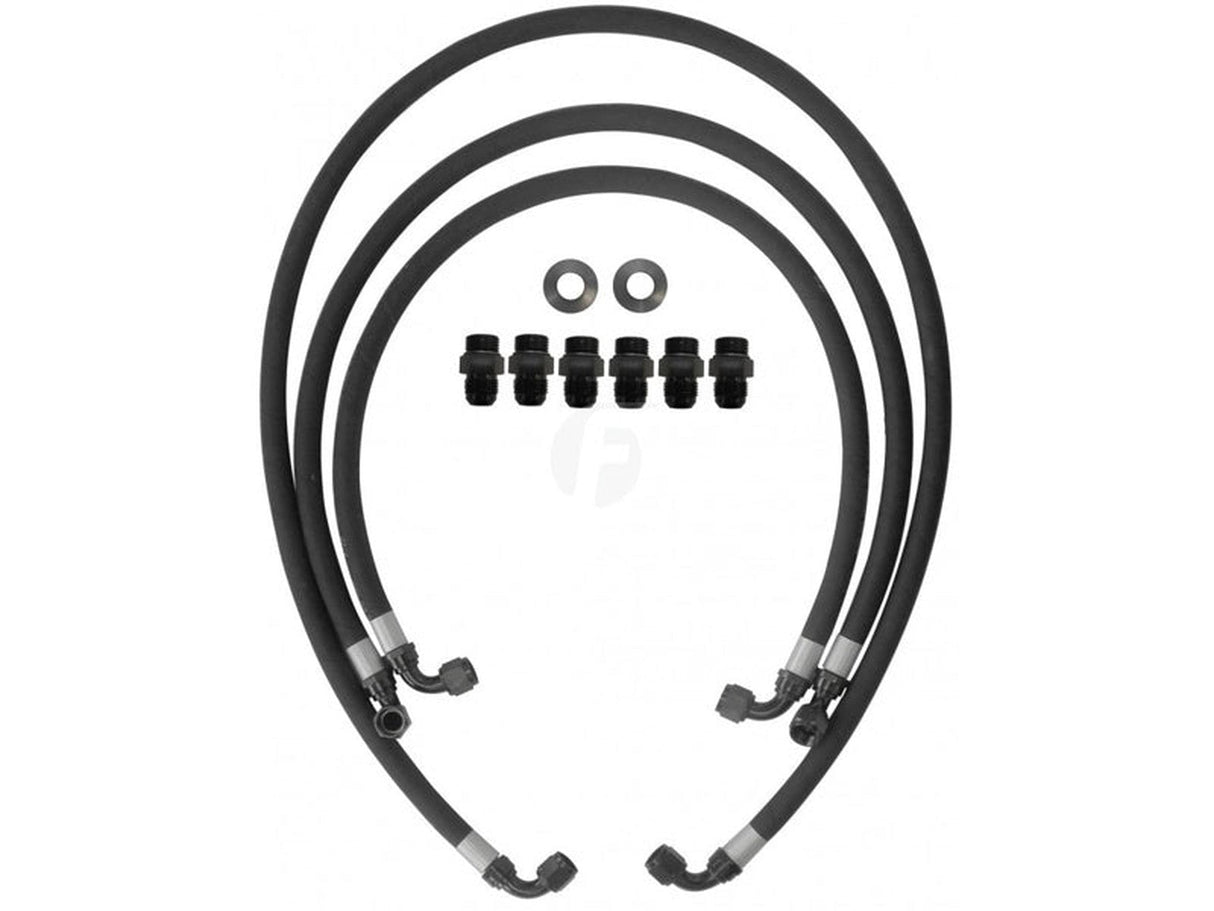 Fleece FPE-TL-LB7-LLY Allison Transmission Cooler Lines, 2001-2005 GM 6.6L Duramax LB7/LLY Fleece Performance