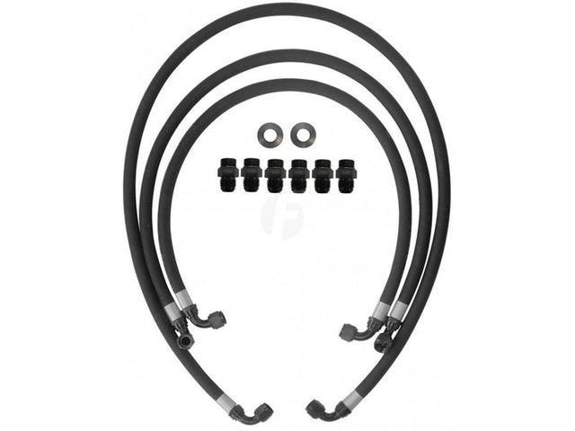 Fleece FPE-TL-LBZ-LMM Allison Transmission Cooler Lines, 2006-2010 GM 6.6L Duramax LBZ LMM Fleece Performance