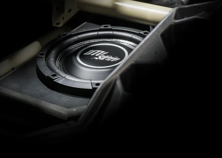 Can-Am® X3 Low Profile Front Driver Side 10” Sub Box Enclosure – Unloaded | UTVS-X3-ENC-LP-FDRIVER UTV Stereo