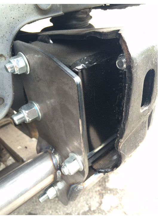 2" Front Shackle Reversal (OBS Spring) - 1985-1991 Ford F-Series