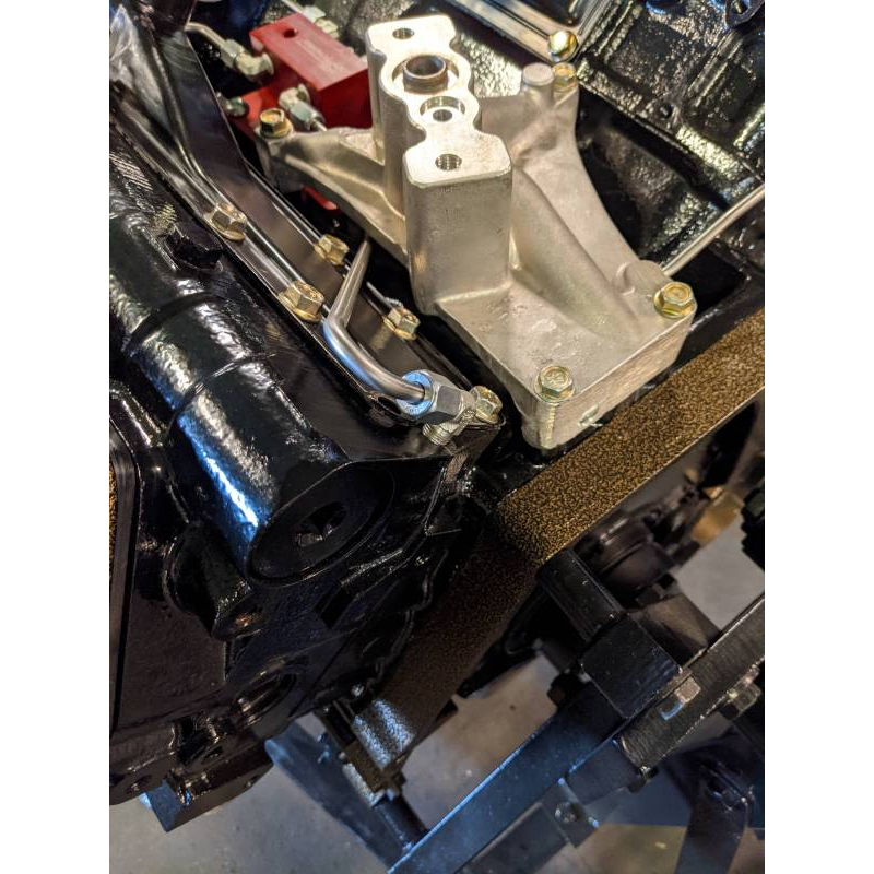 CNC Fabrication 4-Line Feed Valley Mount  Fuel Line Kit - 7.3 Powerstroke (E99)