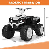 Fun and Interactive 13.6 Inch Ride-On Car for Kids Ages 3-7 with LED Lights, Music, and Adjustable Speed Settings