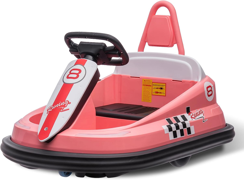 Fun and Safe 6V Electric Bumper Car for Toddlers Ages 1.5-6 Years