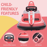 Fun and Safe 6V Electric Bumper Car for Toddlers Ages 1.5-6 Years