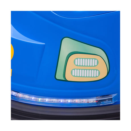 Fun and Safe 6V Kids Bumper Car Ride On Toy with Roller Caster Design