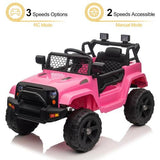Fun and Safe Kids Ride-On Car with Music, Lights, and Remote Control