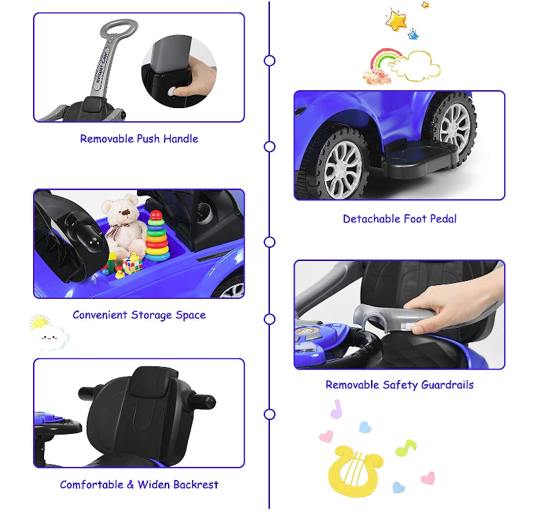 Fun Ride-On Toys for Toddlers: Perfect Gifts for 1-4 Year Old Boys and Girls