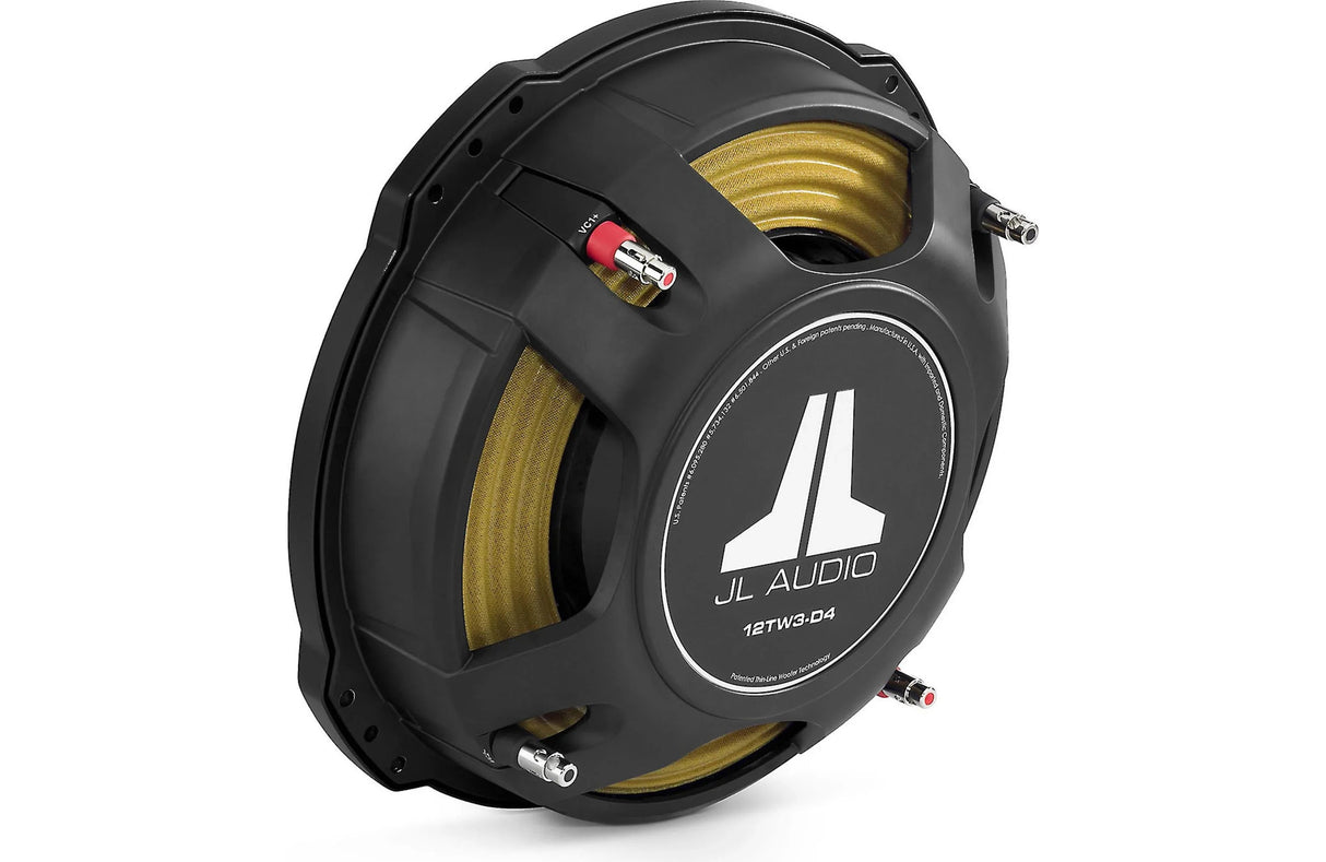 JL Audio 12TW3 | 12" 400W RMS Shallow Subwoofer DVC JL Audio