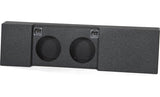 SPL Subwoofer Box 2009-2024 F150 Super Crew & 2017-2024 F250/350 Dual Vented 10" Bedliner Finish