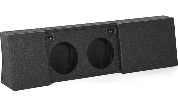 SPL Subwoofer Box 2009-2024 F150 Super Crew & 2017-2024 F250/350 Dual Vented 10" Bedliner Finish