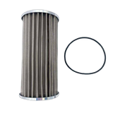 K&P Stainless Steel Micronic Oil Filter - 6.0 Powerstroke (2003-2007)
