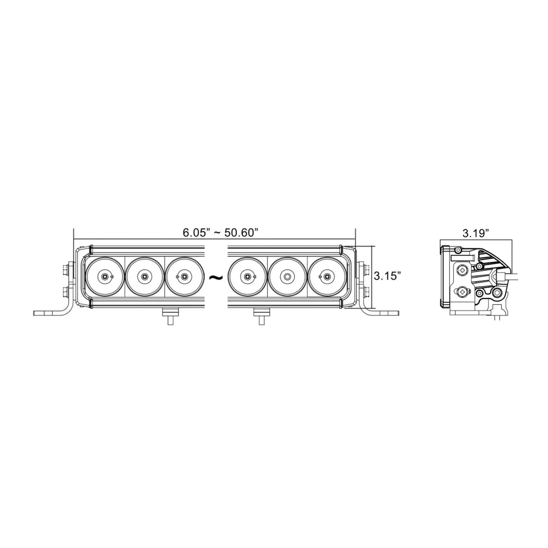 Vision X LED Grille - GMC Duramax (2015-2019)