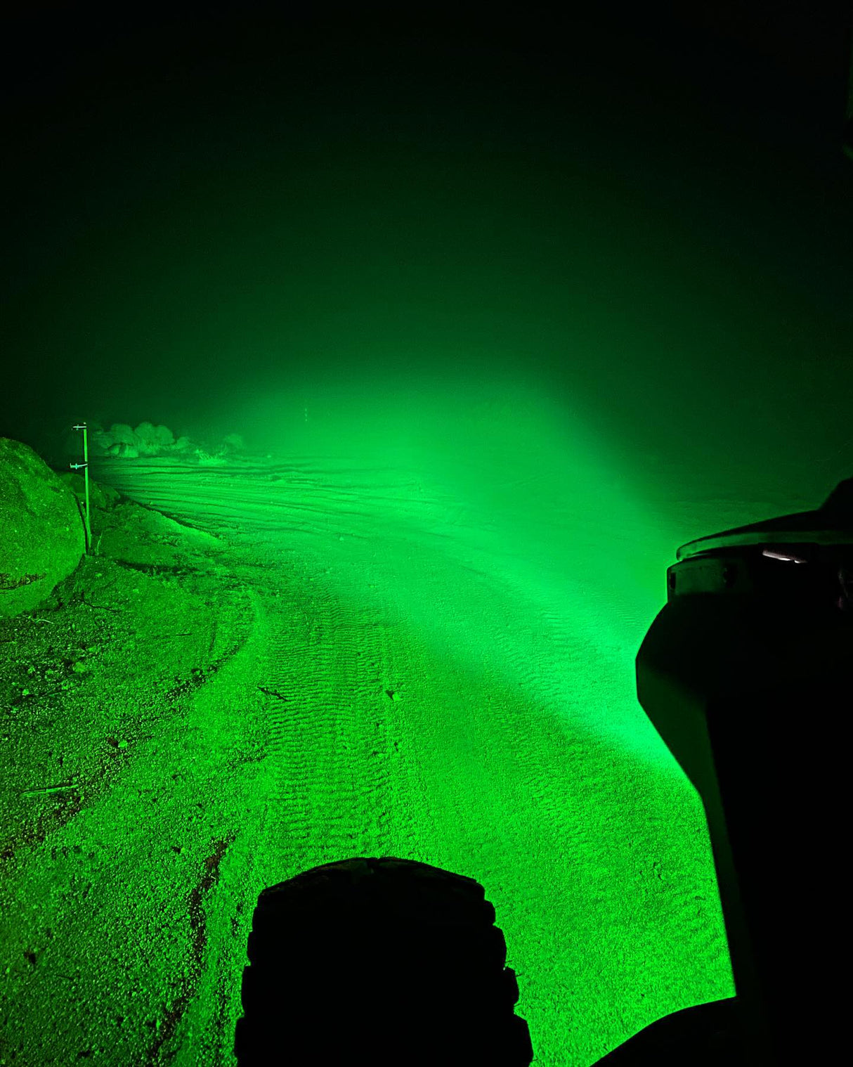 Race Pod Lens Green GGLighting