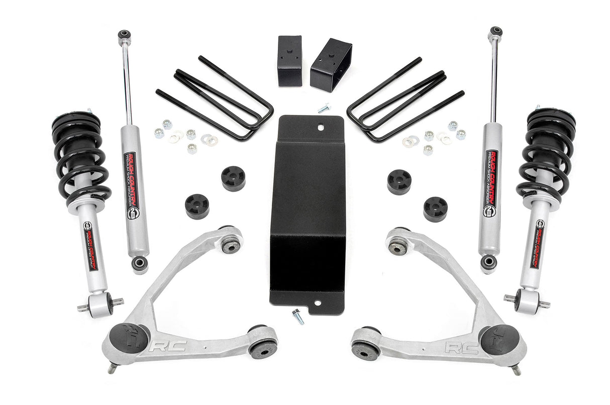 Rough Country 3.5 Inch Lift Kit Chevy/GMC 1500 4WD/AWD 2007-2016 19431A