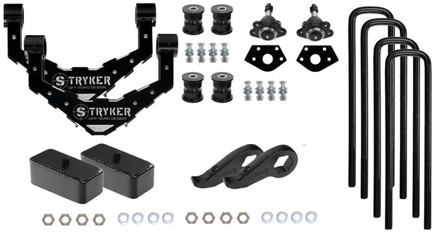 GMC Chevy 3-3.5” 2500 3500 Lift Kits Stryker Off Road Design