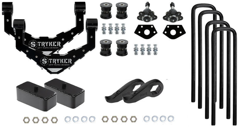 GMC Chevy 3-3.5” 2500 3500 Lift Kits Stryker Off Road Design