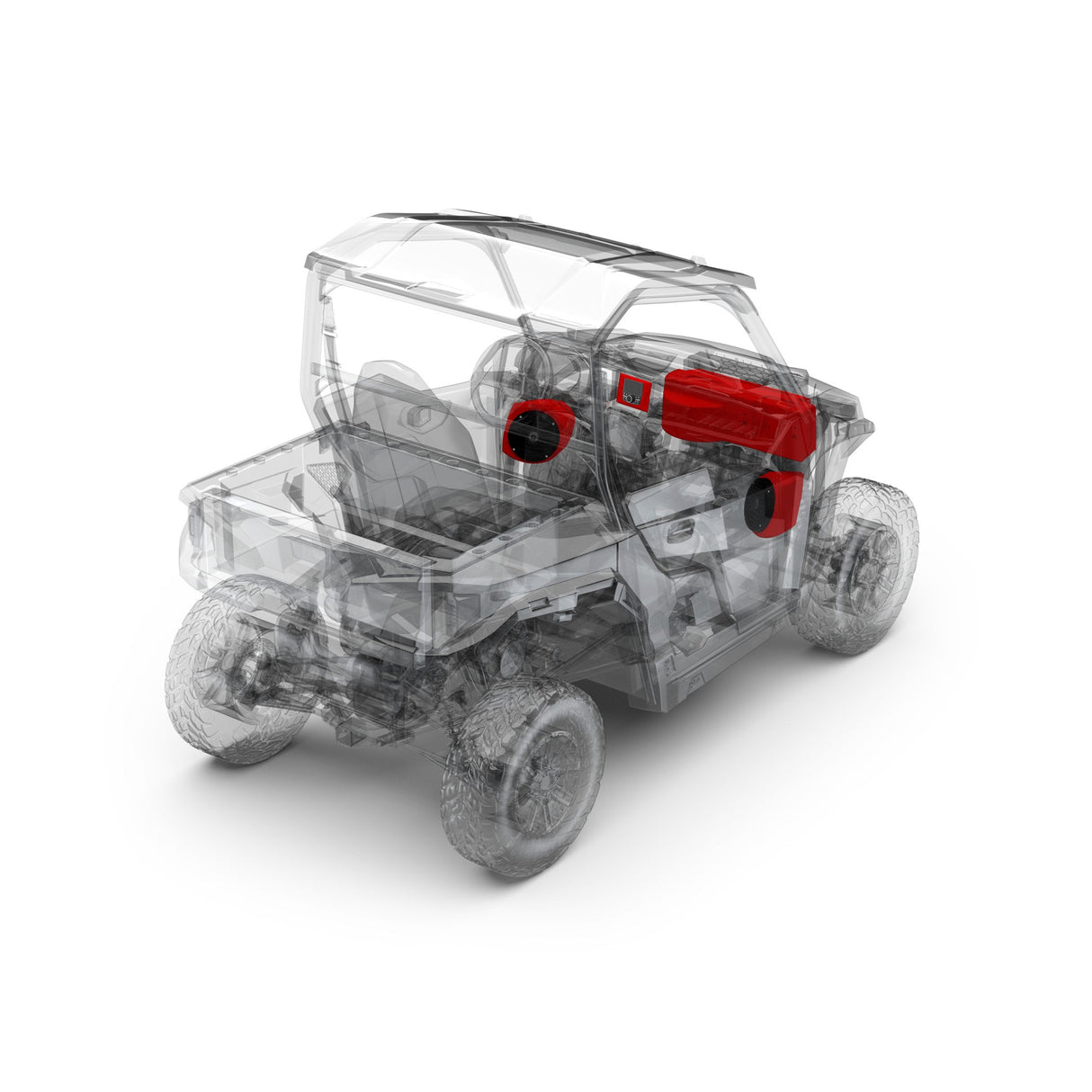 Polaris General Rockford Fosgate Audio Kit (Stage 3)