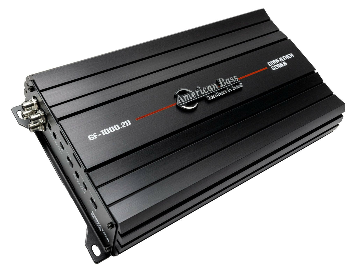 American Bass Godfather 1000.2D  Class D High Performance Multichannel Amplifier
