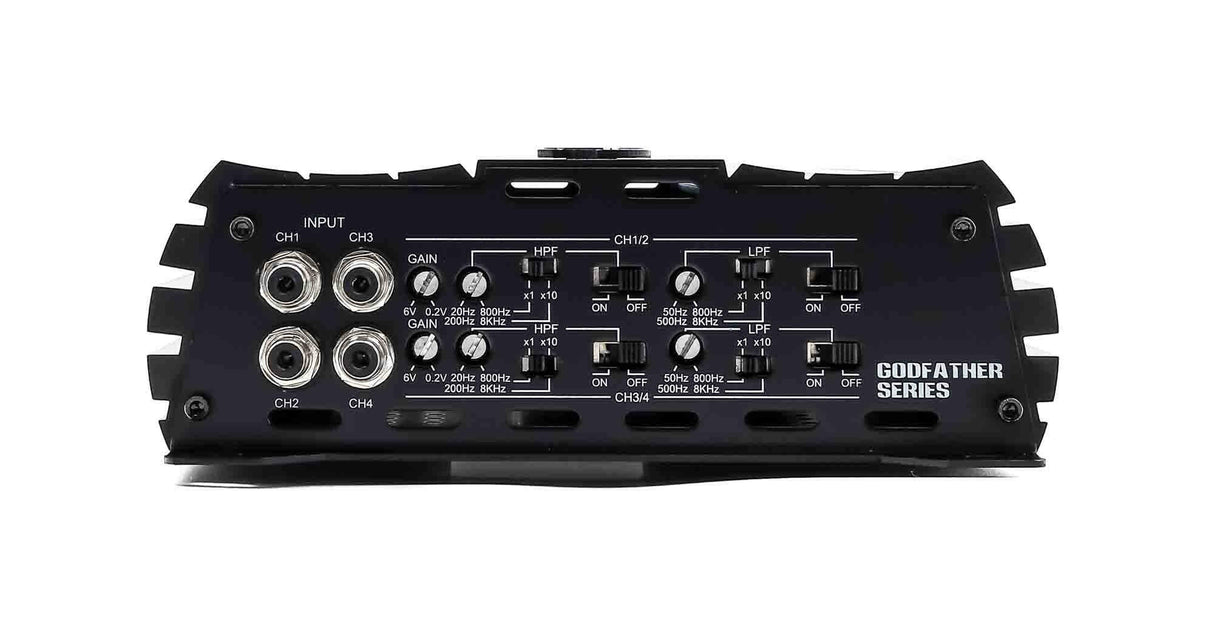 American Bass Godfather 200.4D  Class D High Performance Multichannel Amplifier