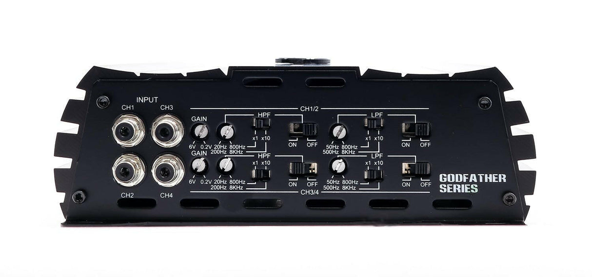 American Bass Godfather 500.4D  Class D High Performance Multichannel Amplifier