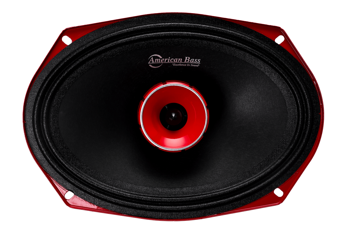 Godfather 6x9 Midrange Speakers w/Tweeter | 300 Watts (Pair)