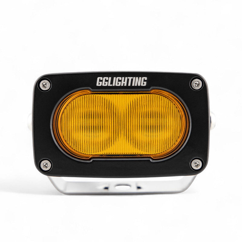 GP10 Flood Offroad LED Pod Amber by GG Lighting
