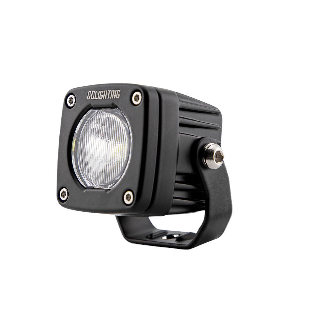 GP5 Single LED Pod Light Amber + Free Clear Lens by GG Lighting