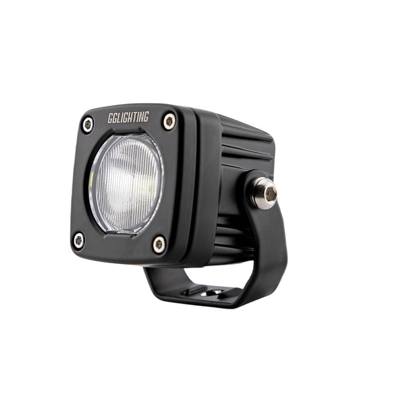 GP5 Single LED Pod Light Amber + Free Clear Lens by GG Lighting