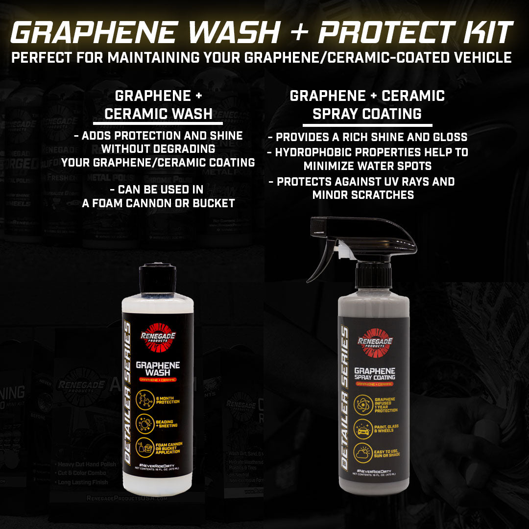 Graphene Wash + Protect Kit