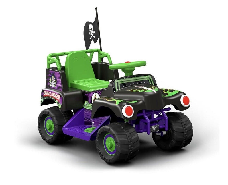 Grave Digger 6-Volt Battery Powered Ride-On: The Ultimate Monster Jam Experience for Kids