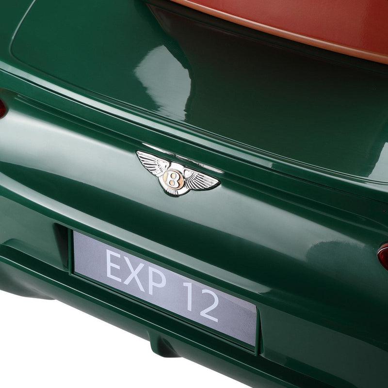 Green Bentley Kids Ride-On Car with Parental Remote Control - 12V, 2 Speed, Ages 3-6