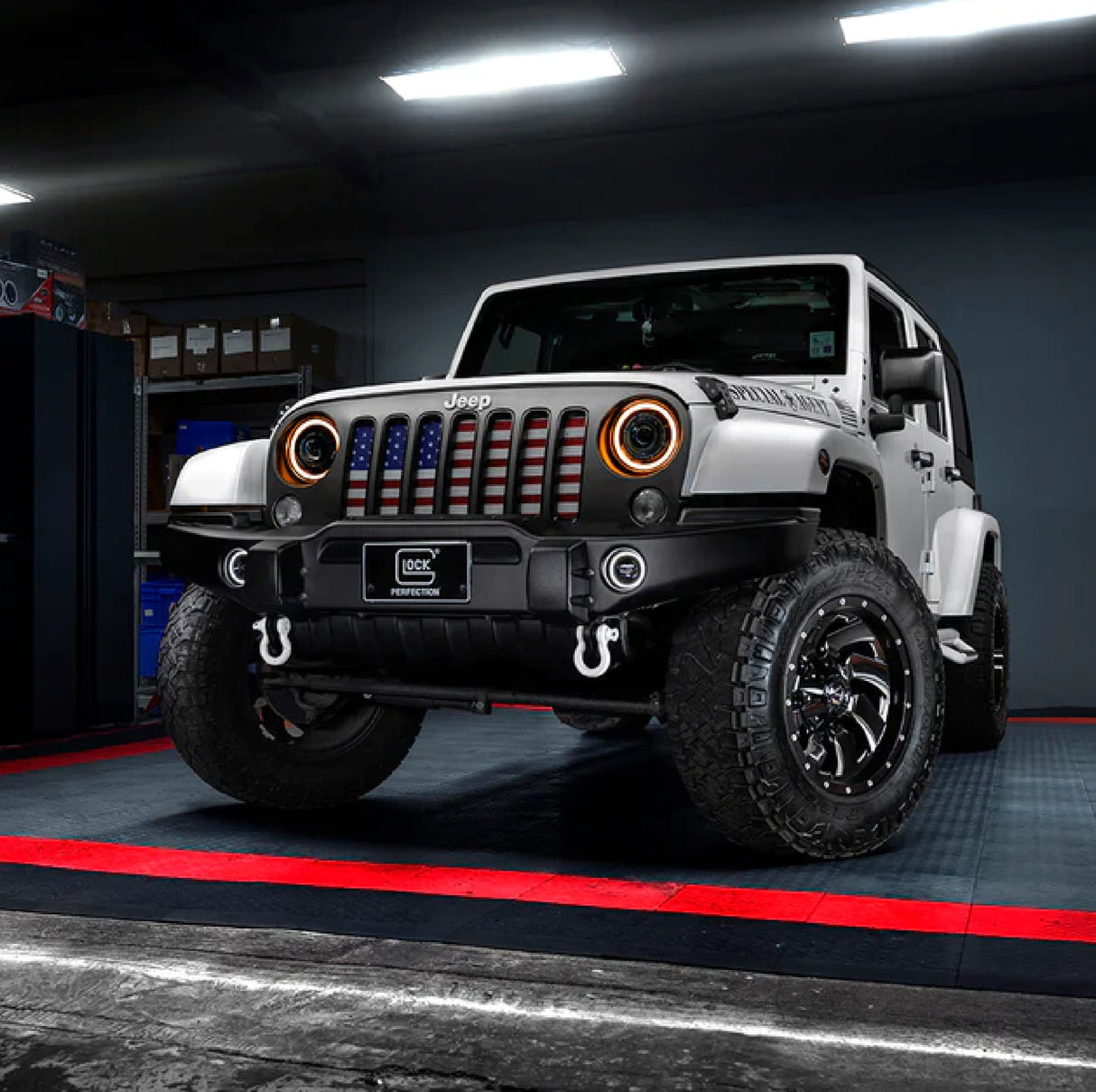 Oracle Lighting Oculus™ 7" Switchback BI-LED Projector Headlights For Jeep Wrangler JK | '07-'18 JK Wrangler